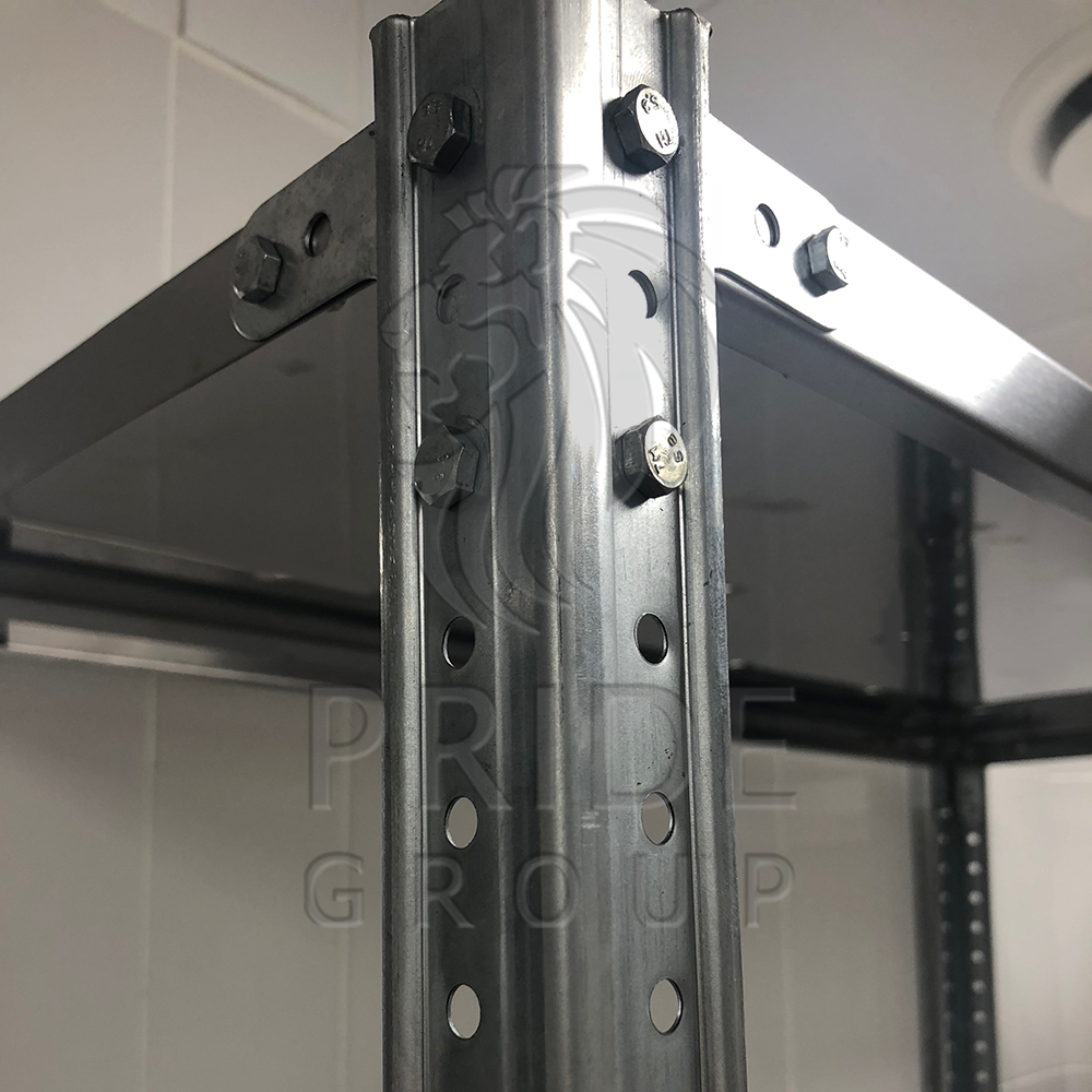 картинка Стеллаж кухонный СКц 4 полки 600x500x2000 стойки оцинкованные