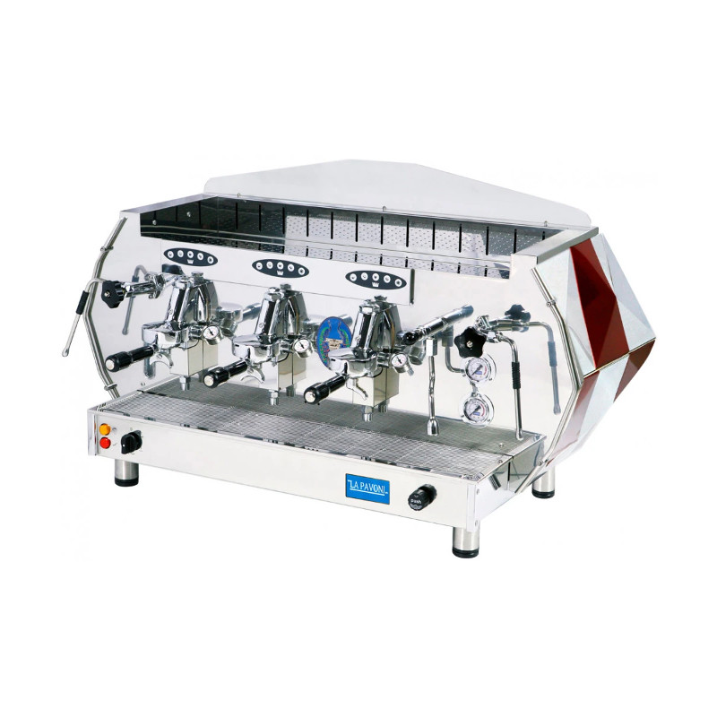 Кофемашина La Pavoni DIA3SV красная